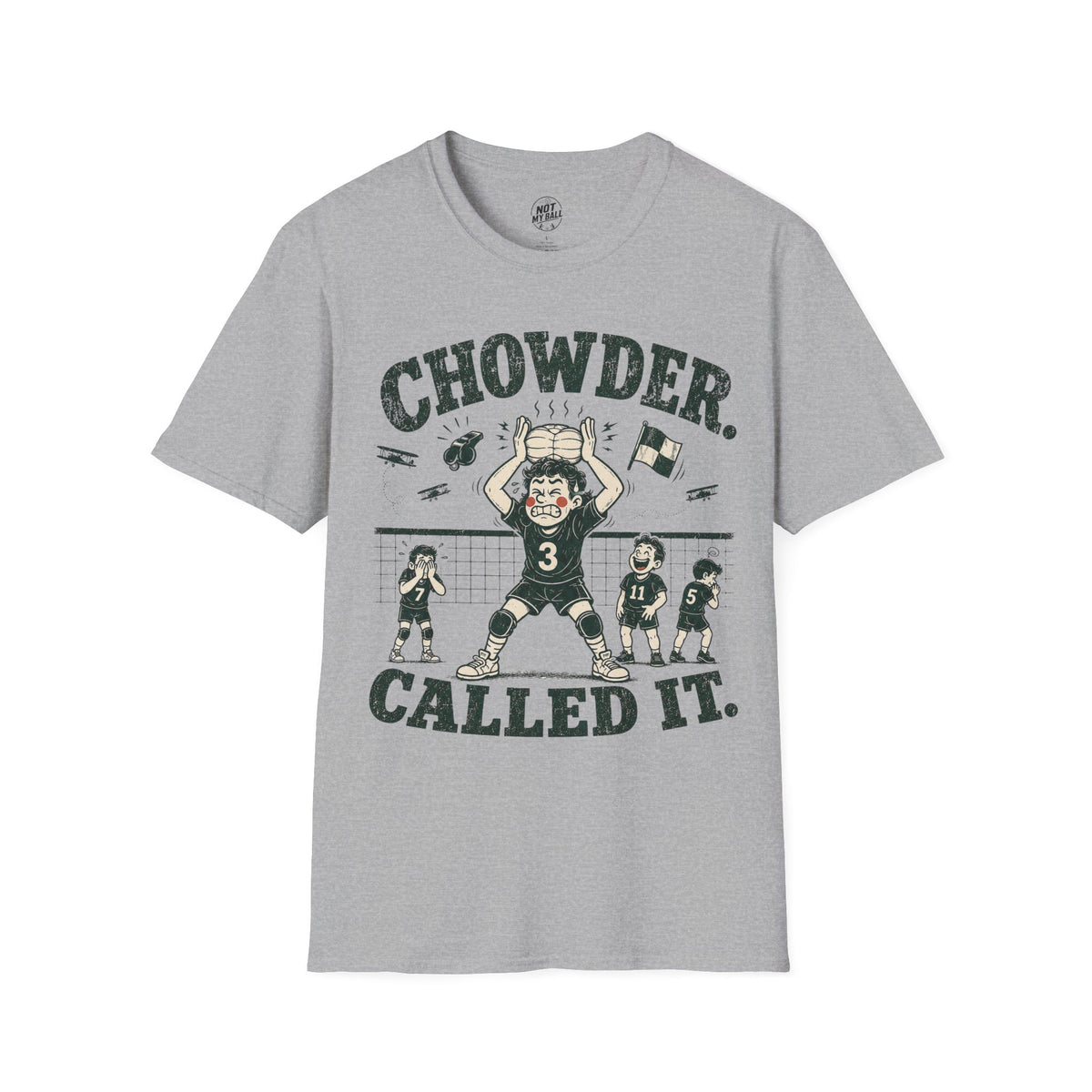 Chowder Volleyball T-Shirt