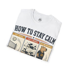 How To Stay Calm Volleyball T-Shirt