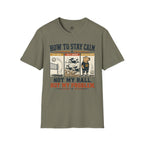 How To Stay Calm Volleyball T-Shirt