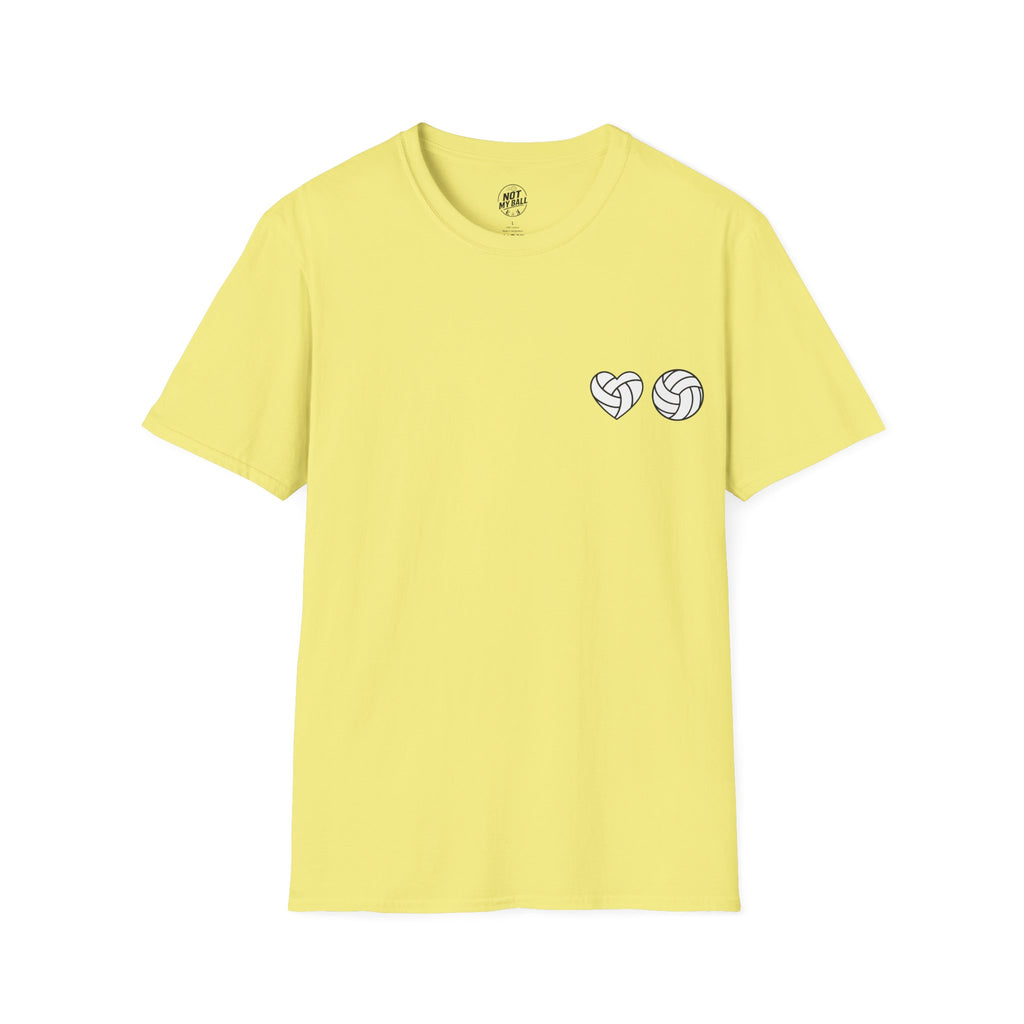 Volleyball Heart T-Shirt