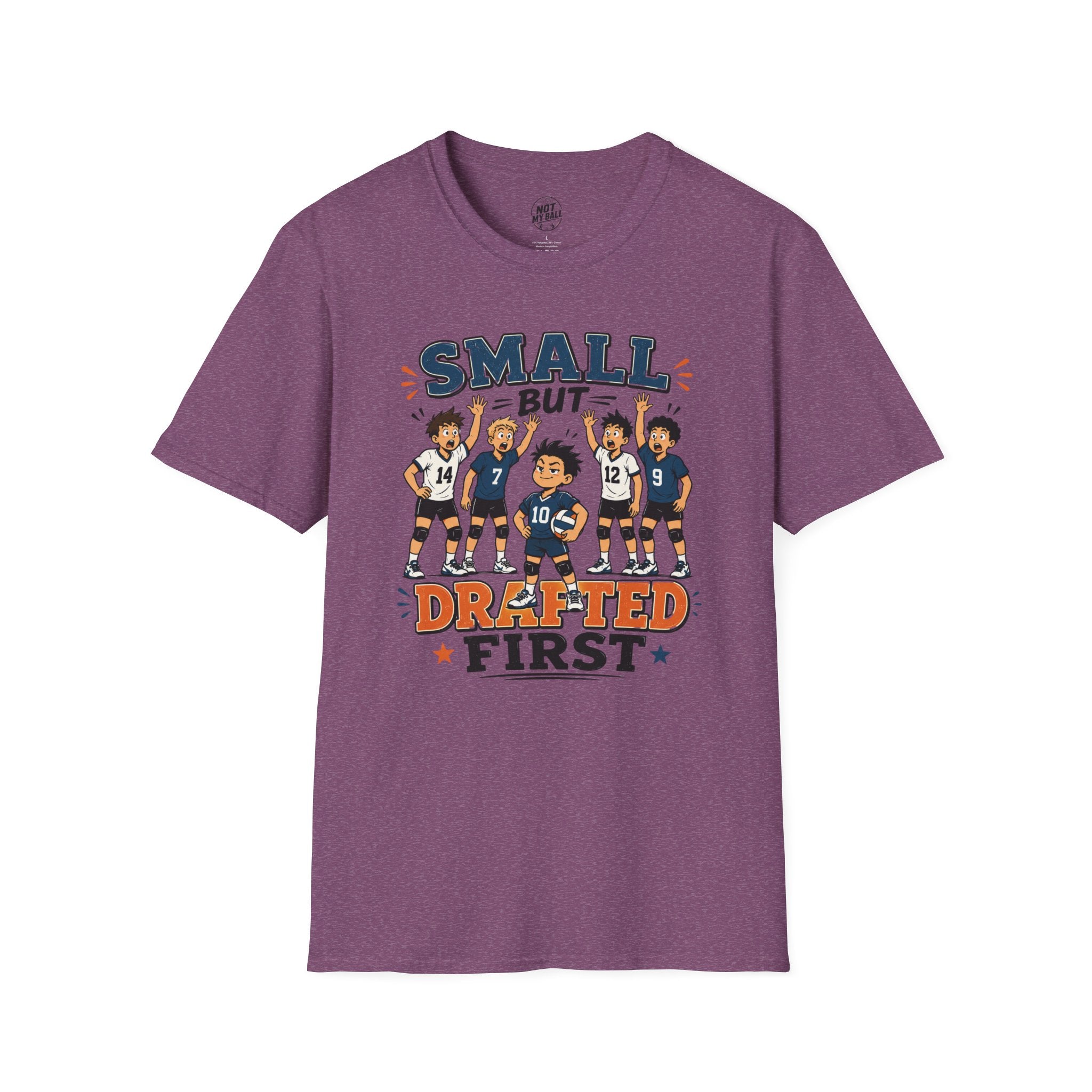 Small But Drafted First Volleyball T-Shirt