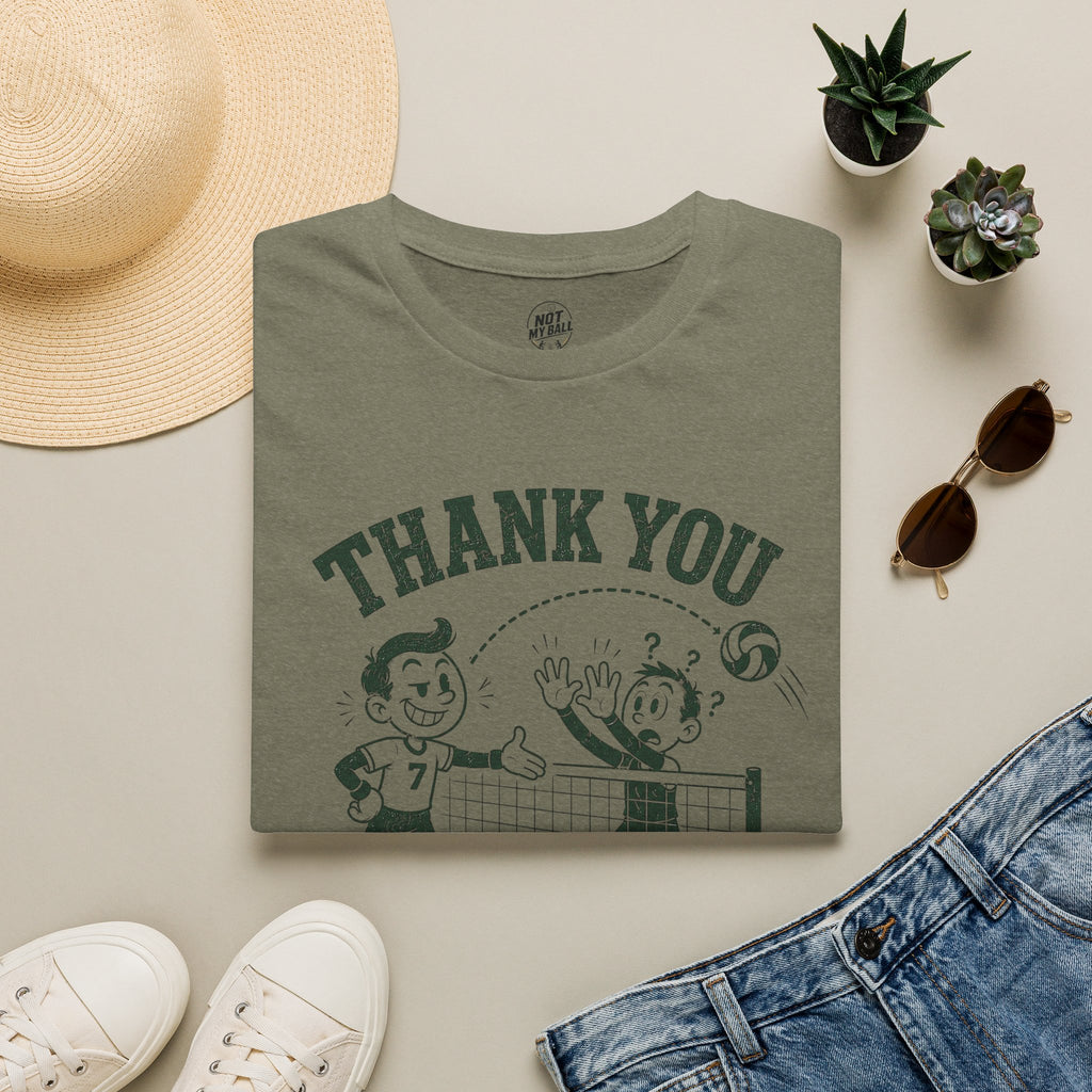Thank You For Your Hands Volleyball T-Shirt