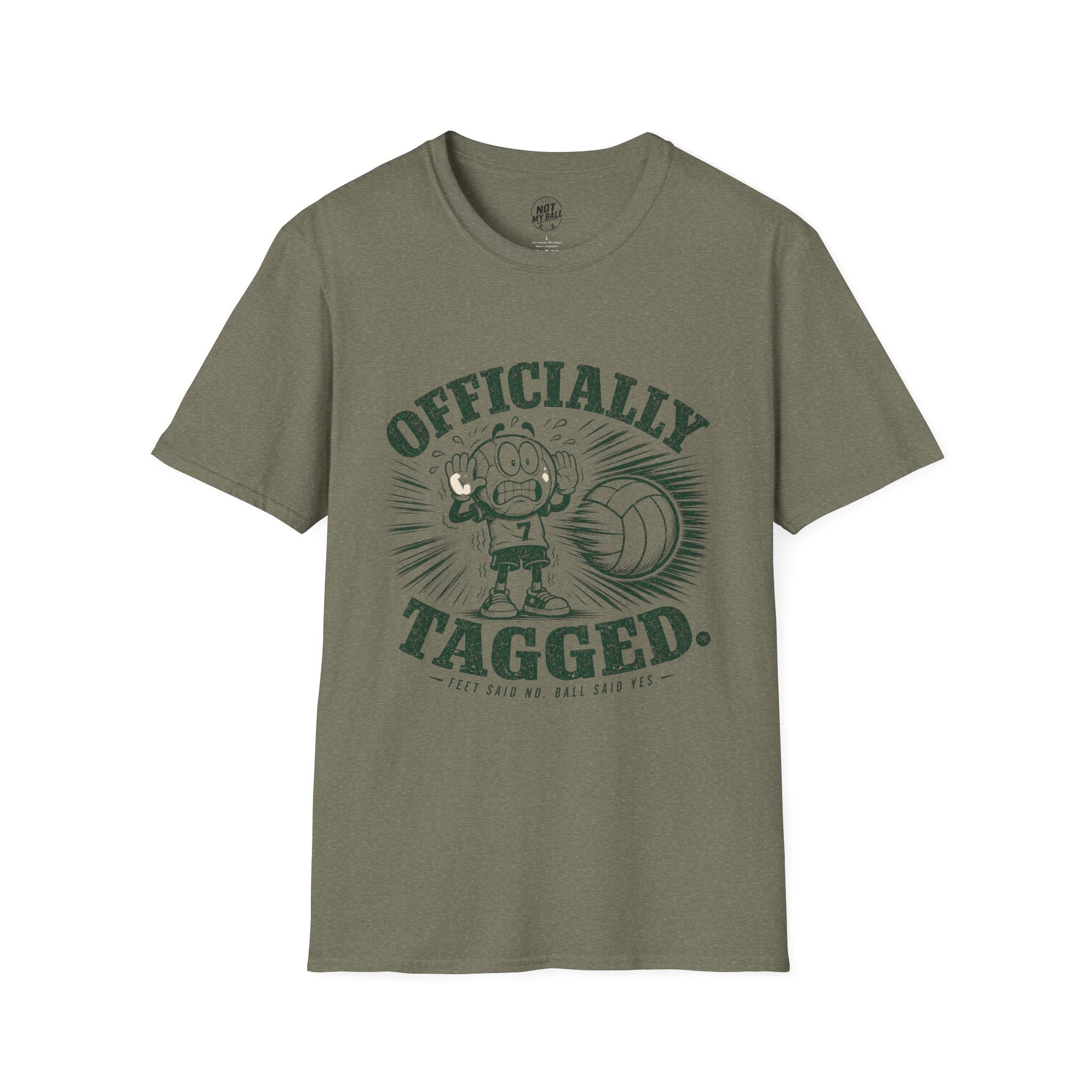 Officially Tagged Volleyball T-Shirt