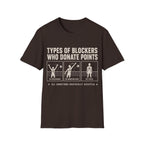 Types Of Blockers Volleyball T-Shirt