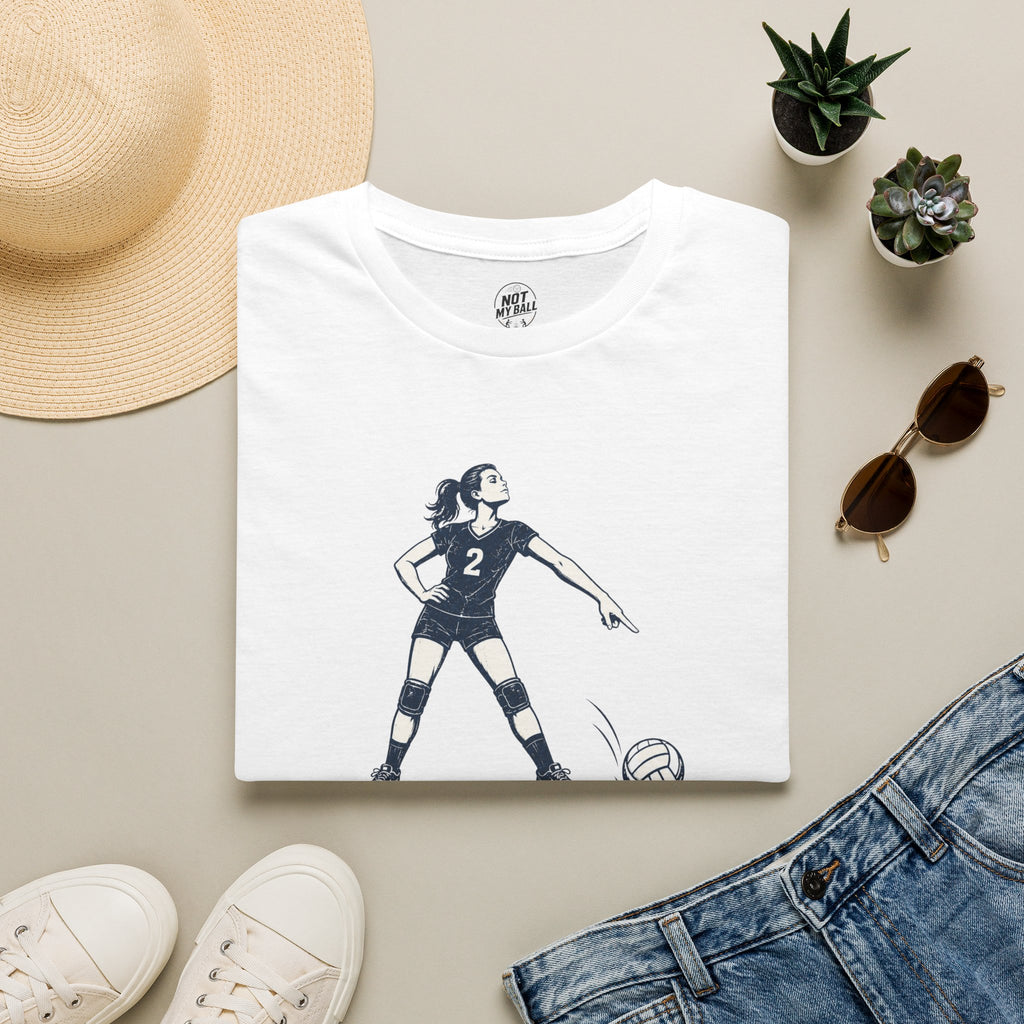I Saw It Land Volleyball T-Shirt