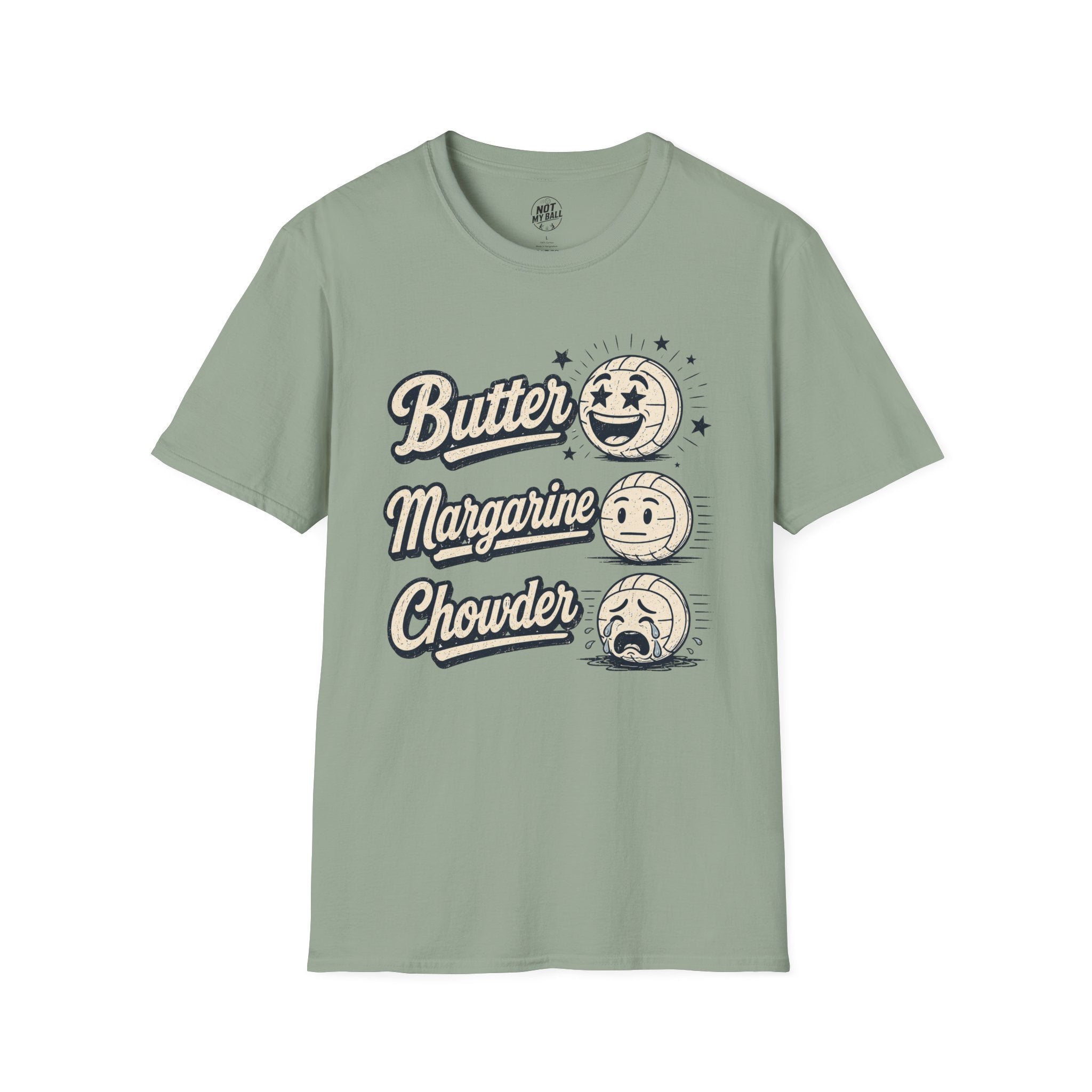 Butter Margarine Chowder Volleyball T-Shirt