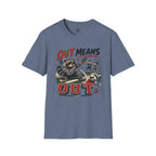 Out Means Out Volleyball T-Shirt