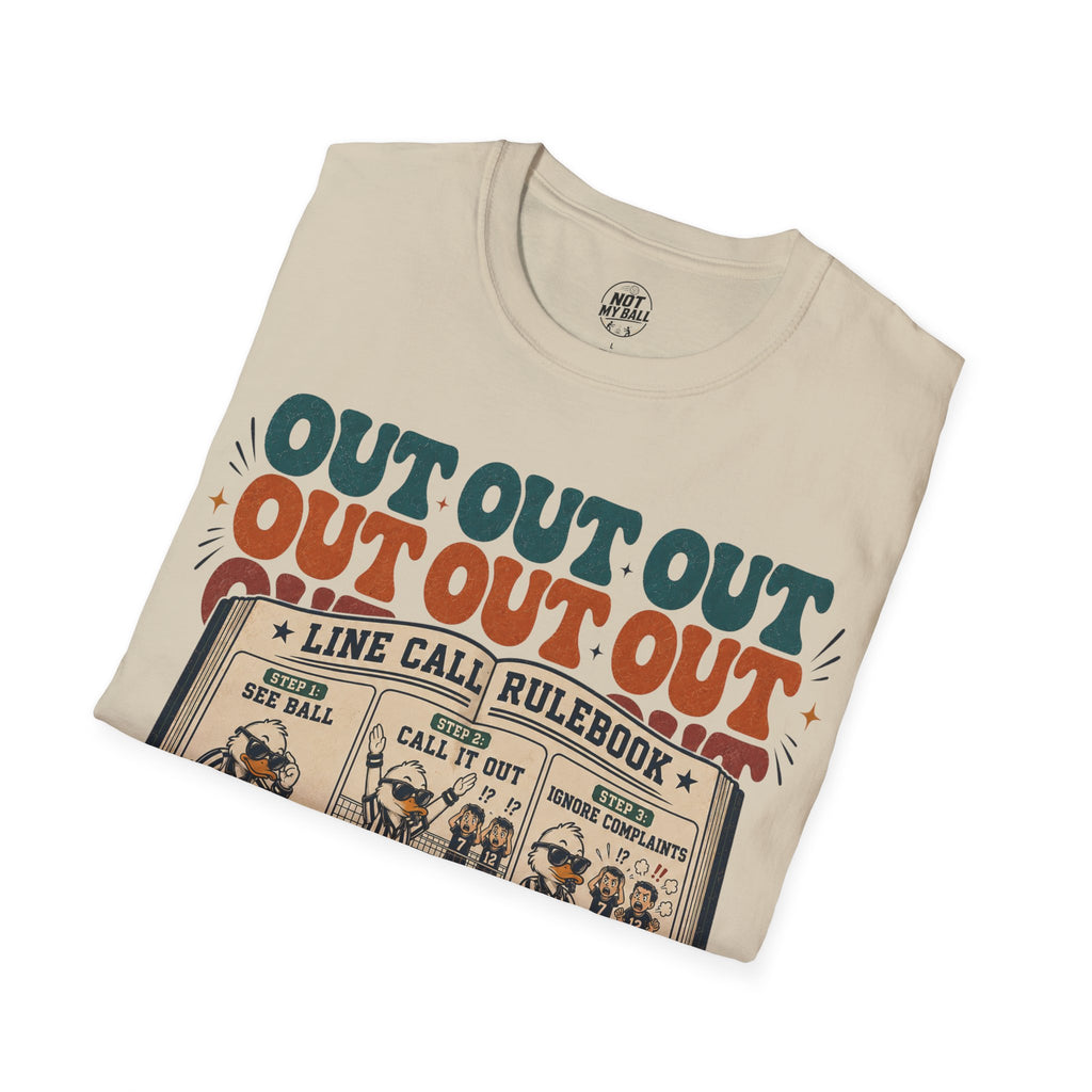 Line Call Rulebook Volleyball T-Shirt