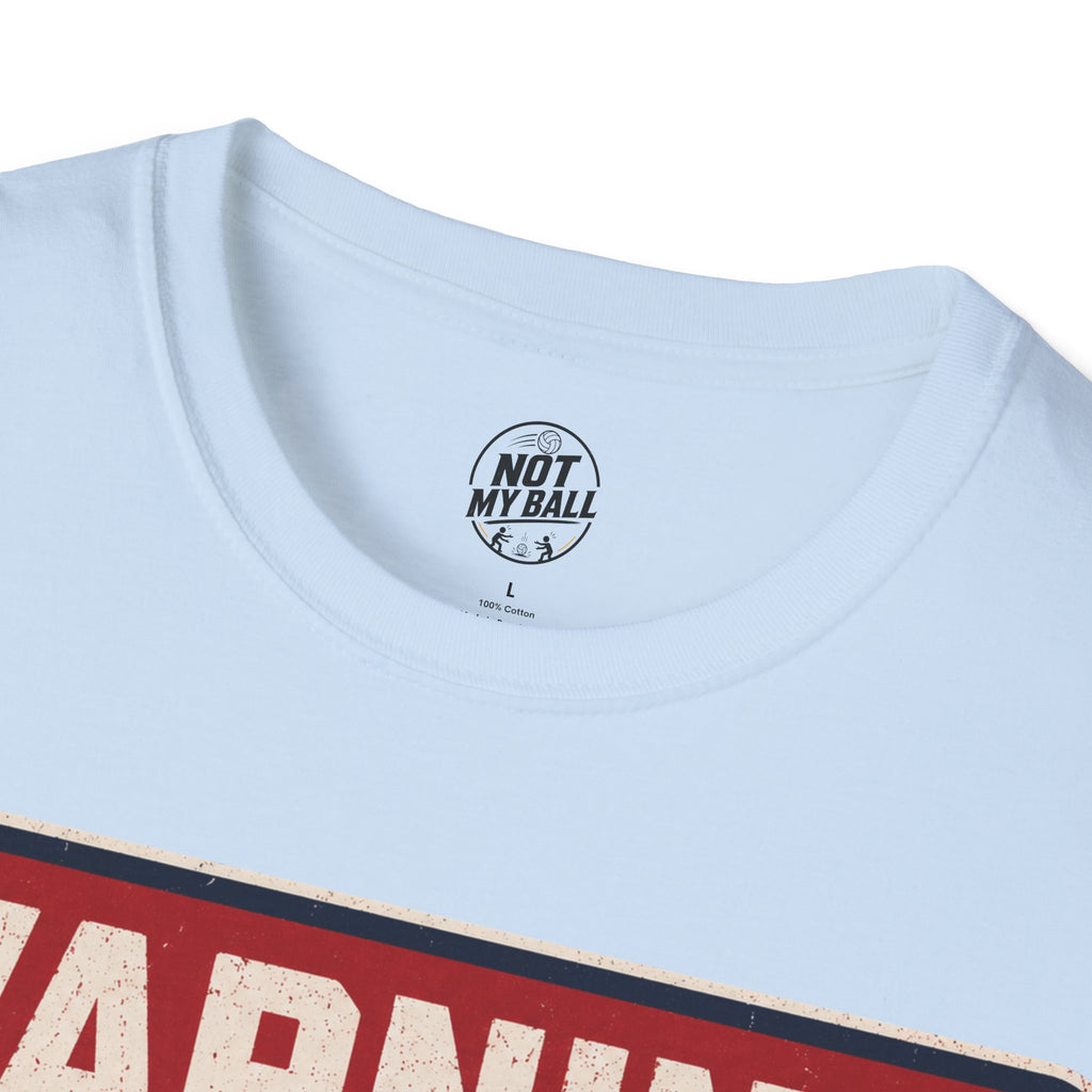 Lollipop Warning Volleyball T-Shirt