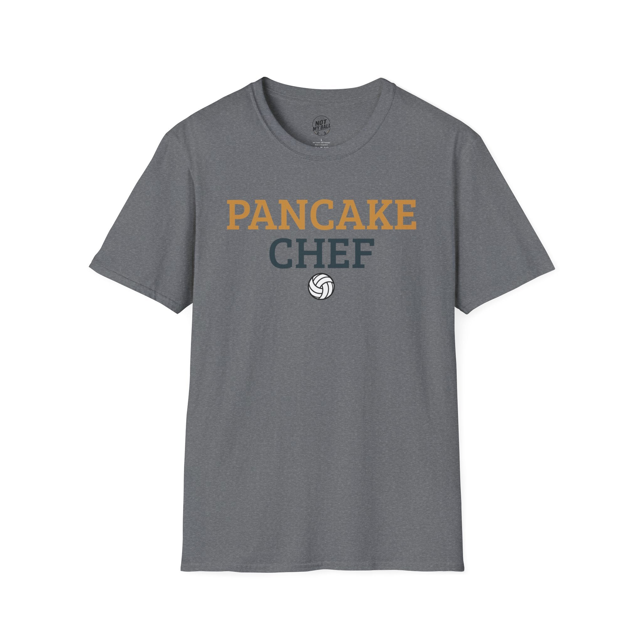 Pancake Chef Volleyball T-Shirt