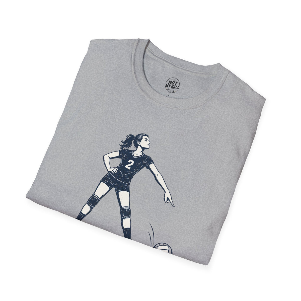 I Saw It Land Volleyball T-Shirt