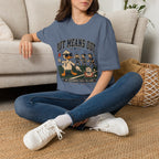 Out Means Out Duck Volleyball T-Shirt