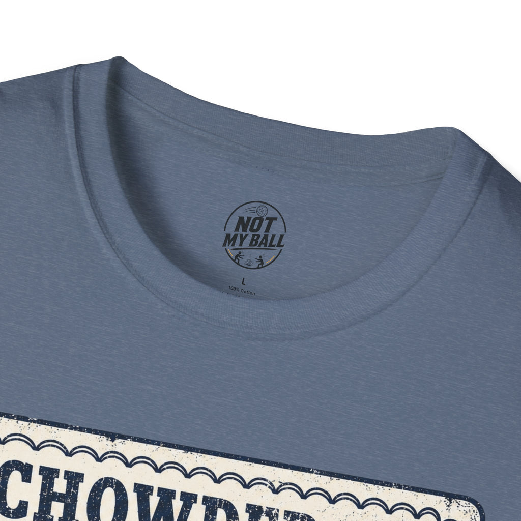 Chowder Menu Volleyball T-Shirt