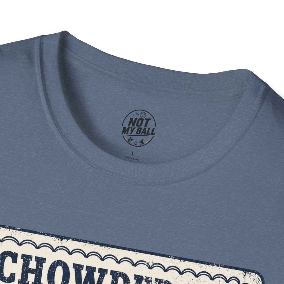 Chowder Menu Volleyball T-Shirt