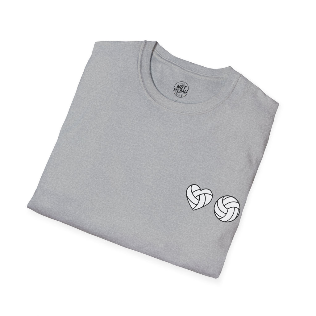 Volleyball Heart T-Shirt