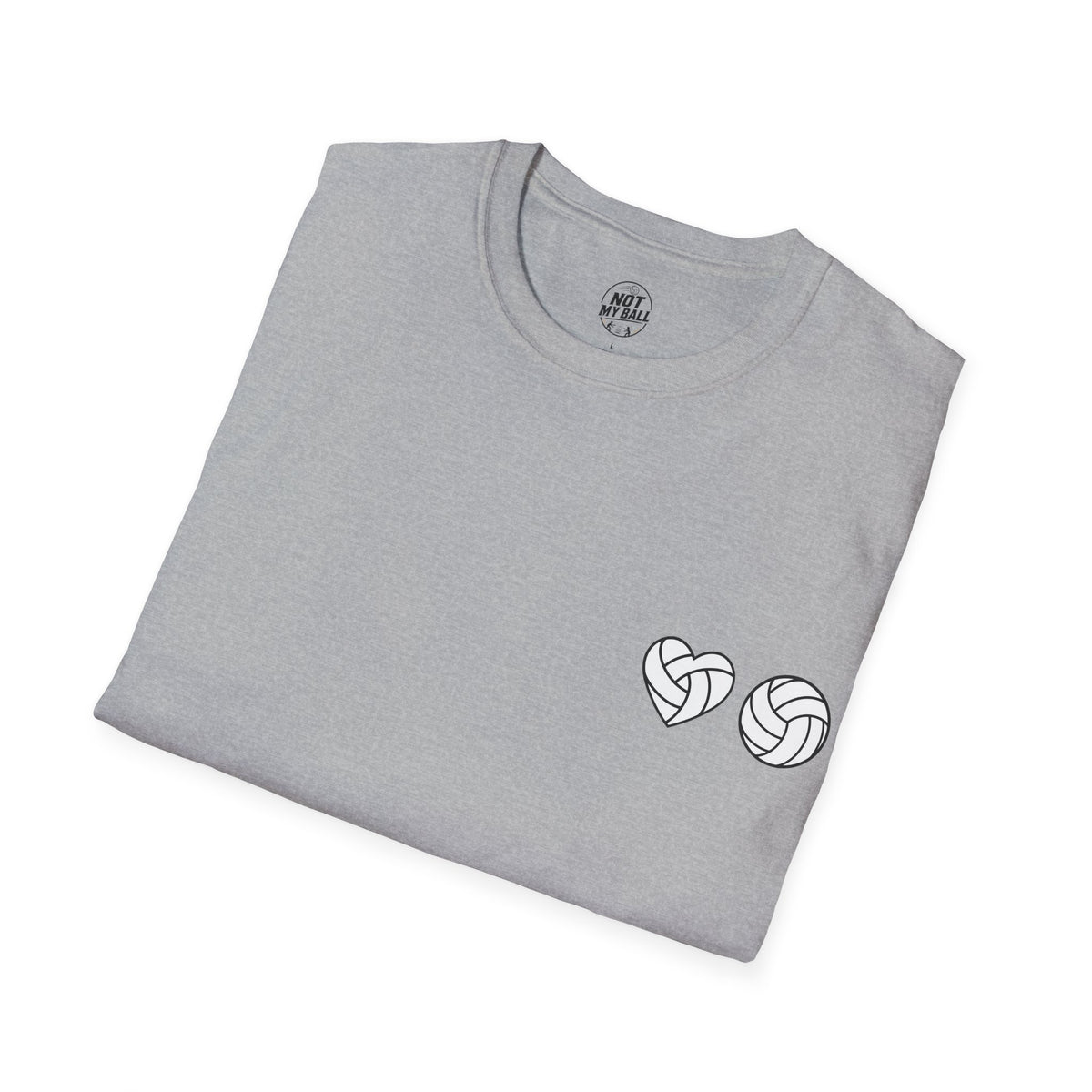 Volleyball Heart T-Shirt