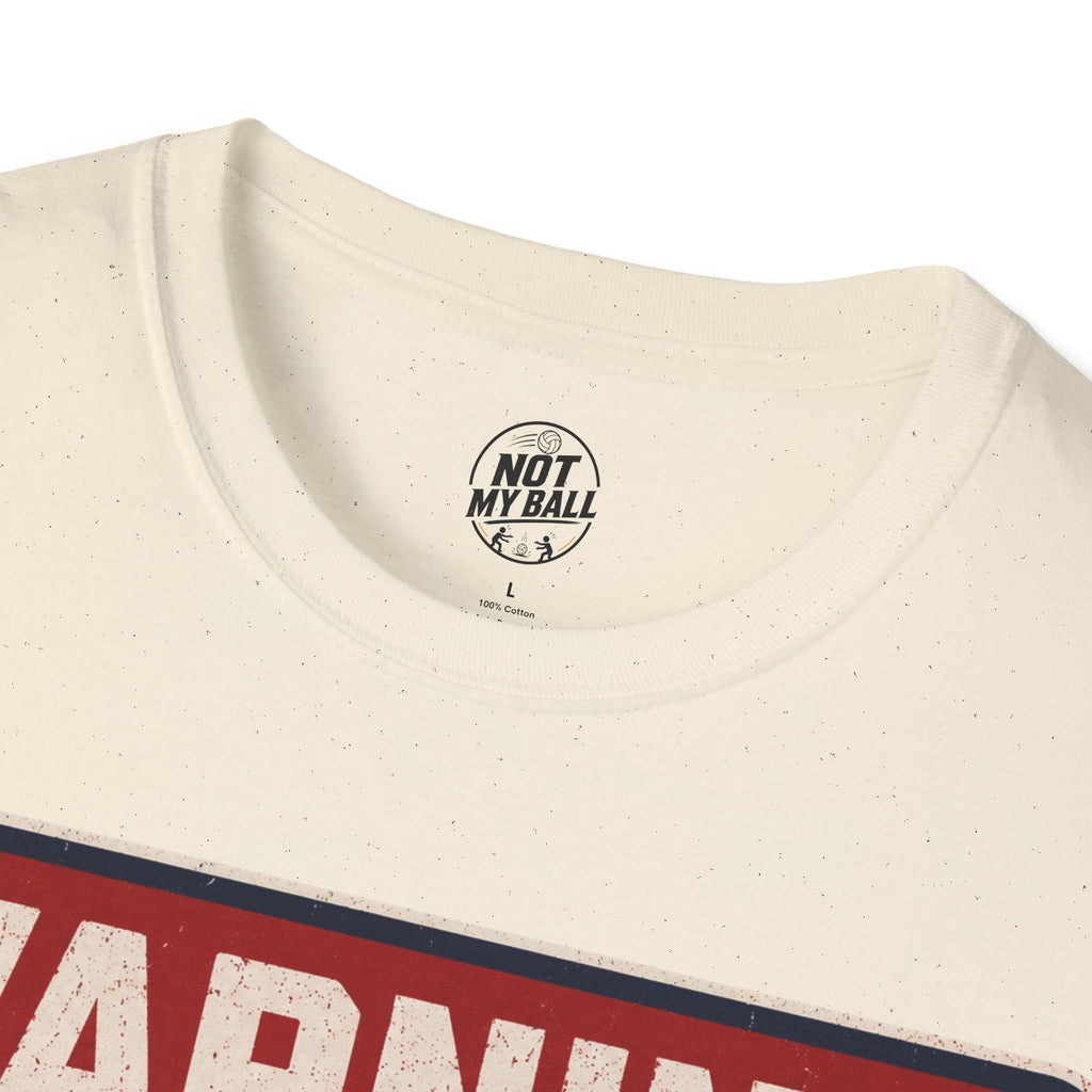 Lollipop Warning Volleyball T-Shirt