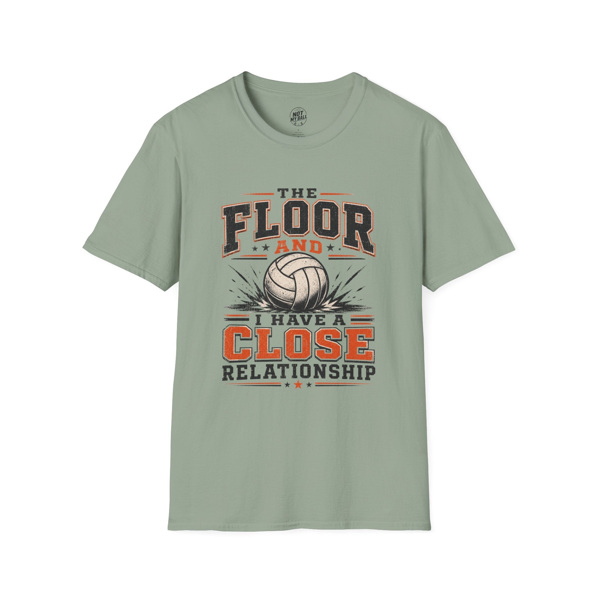 The Floor and I Volleyball T-Shirt