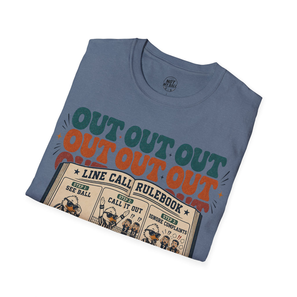 Line Call Rulebook Volleyball T-Shirt