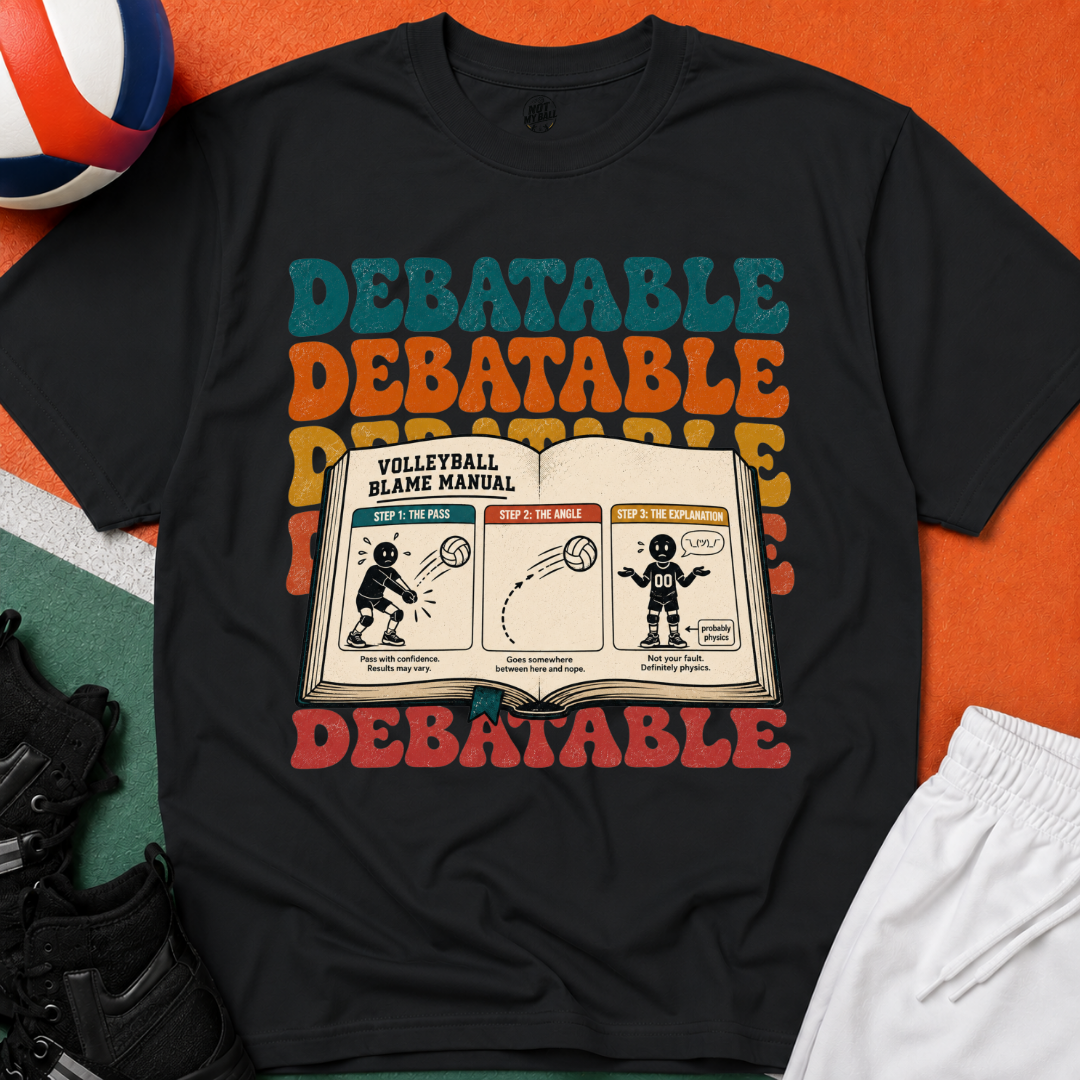 Volleyball Blame Manual T-Shirt
