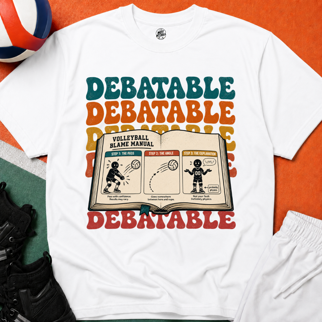 Volleyball Blame Manual T-Shirt