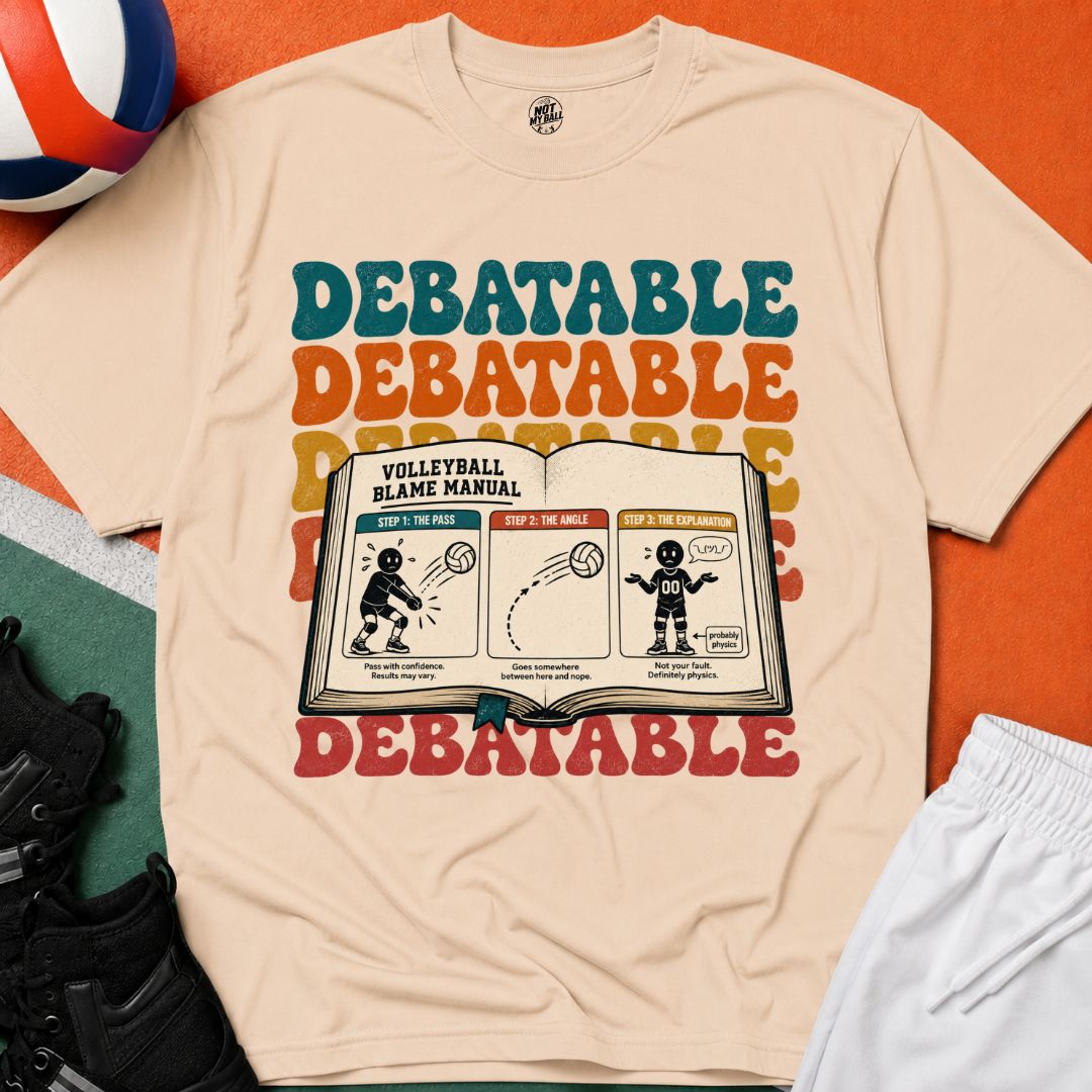 Volleyball Blame Manual T-Shirt