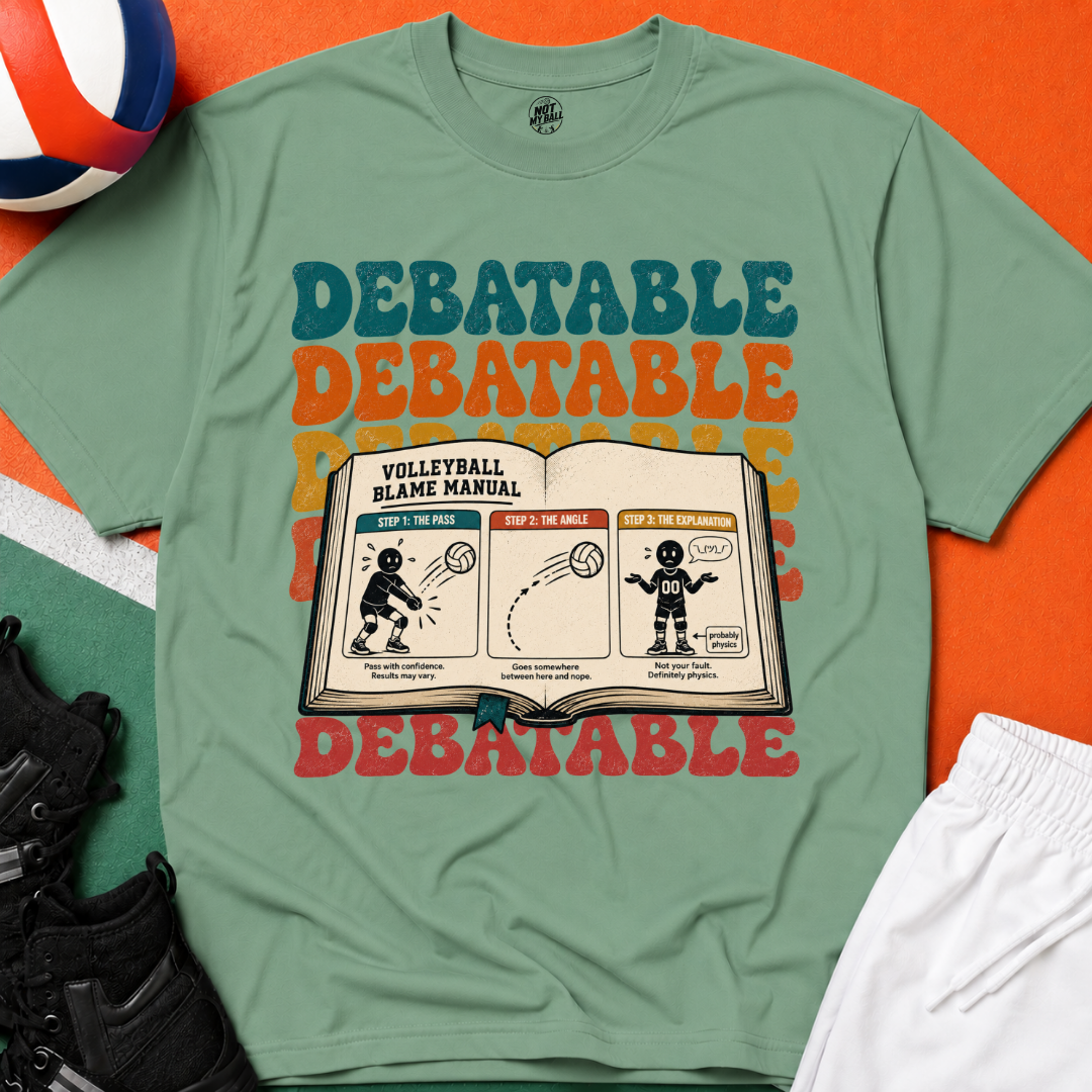 Volleyball Blame Manual T-Shirt