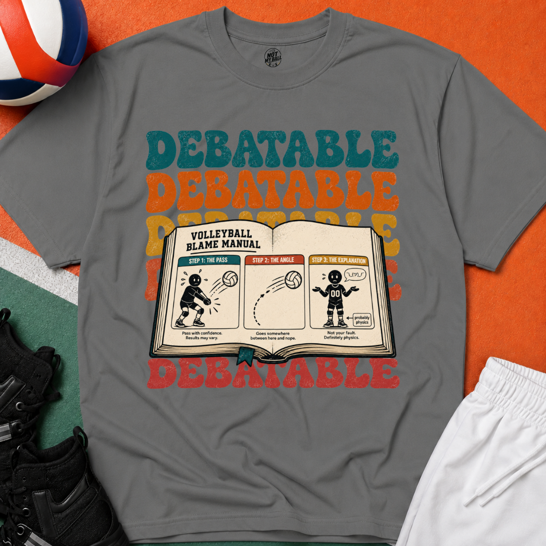 Volleyball Blame Manual T-Shirt