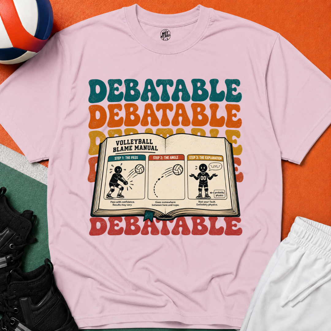 Volleyball Blame Manual T-Shirt