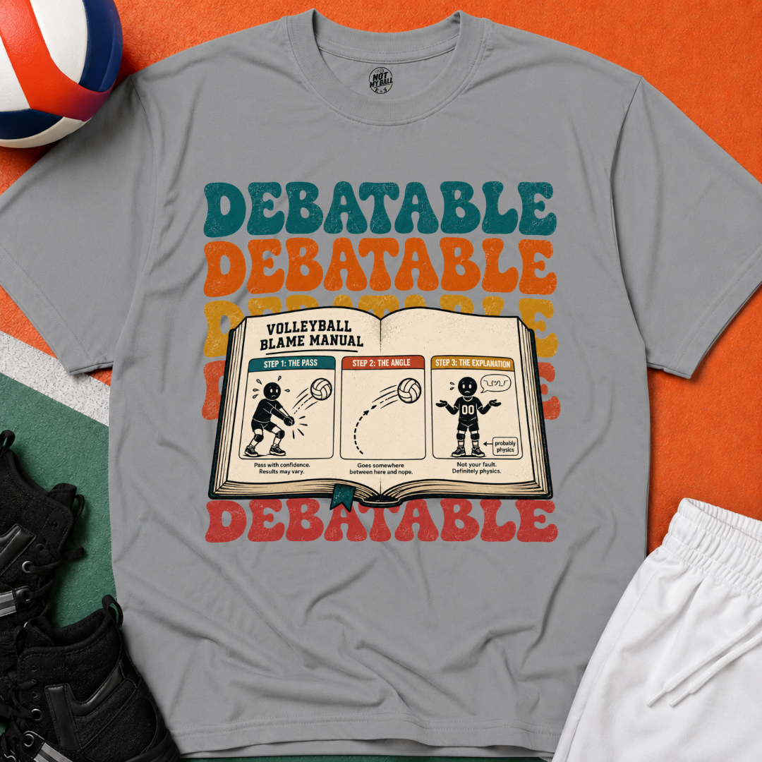 Volleyball Blame Manual T-Shirt