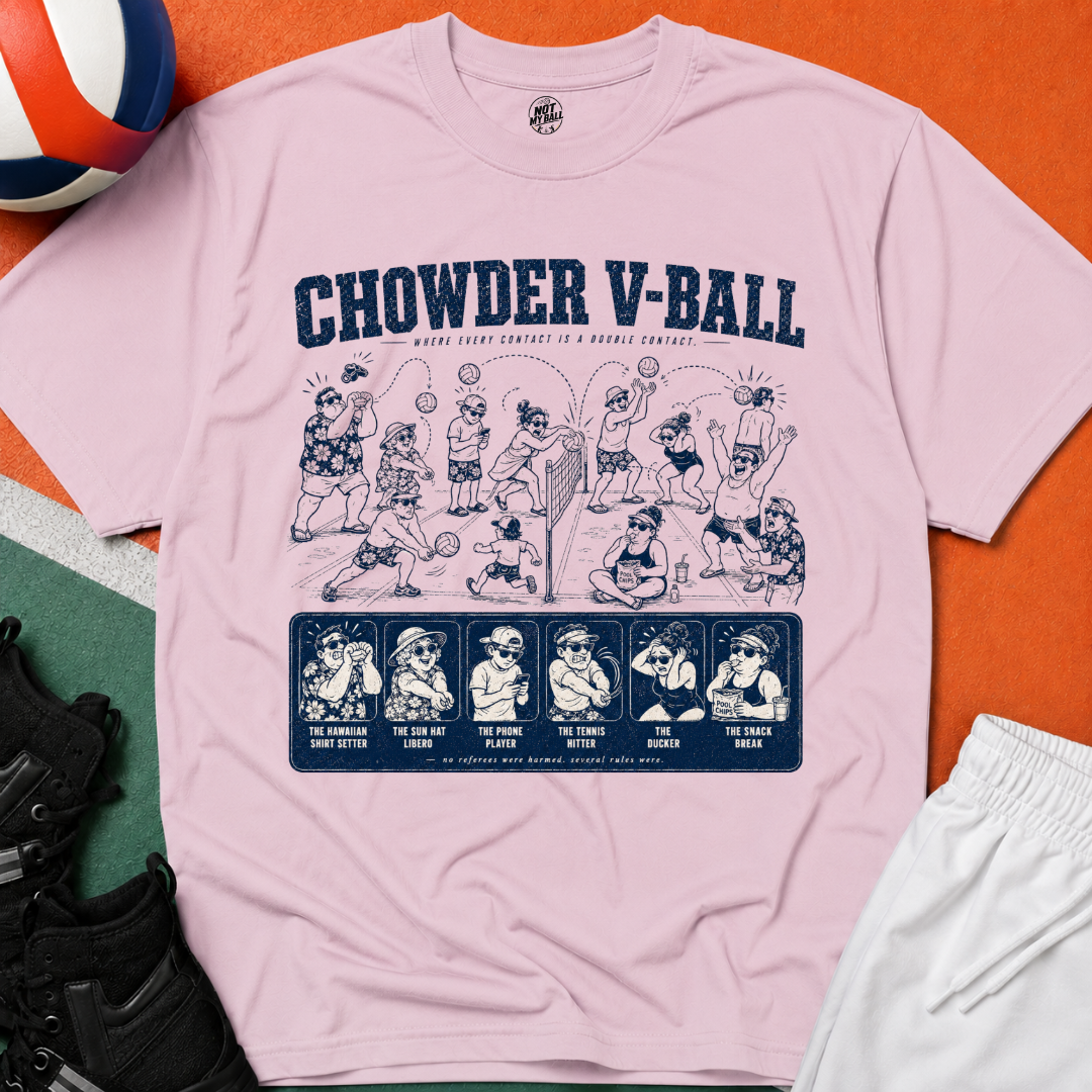 Chowder Resort Volleyball T-Shirt