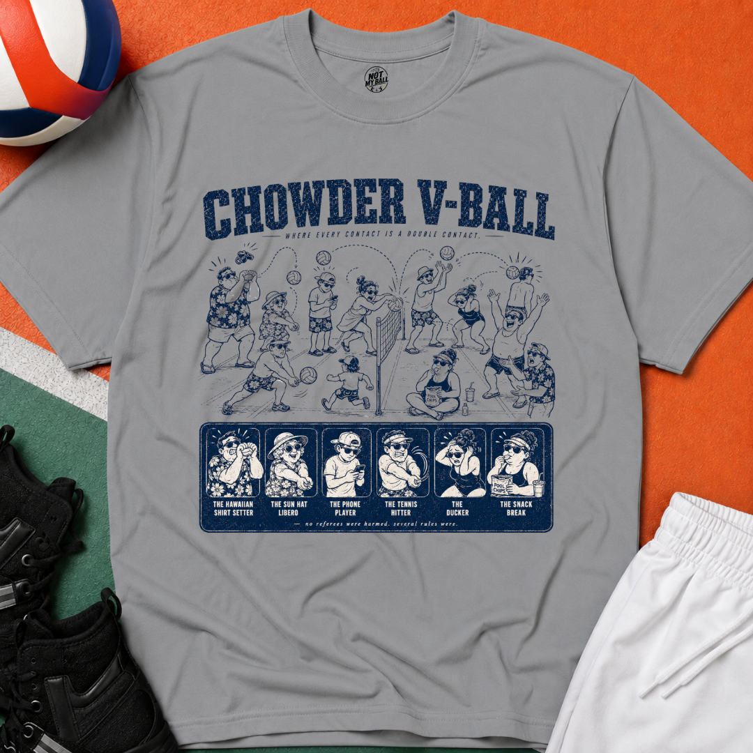 Chowder Resort Volleyball T-Shirt