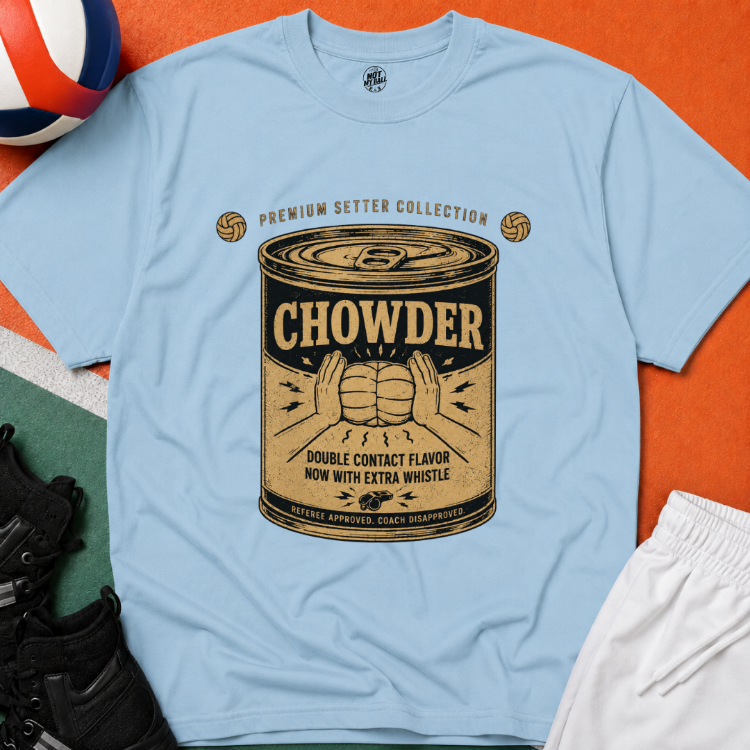 Chowder Can Volleyball T-Shirt