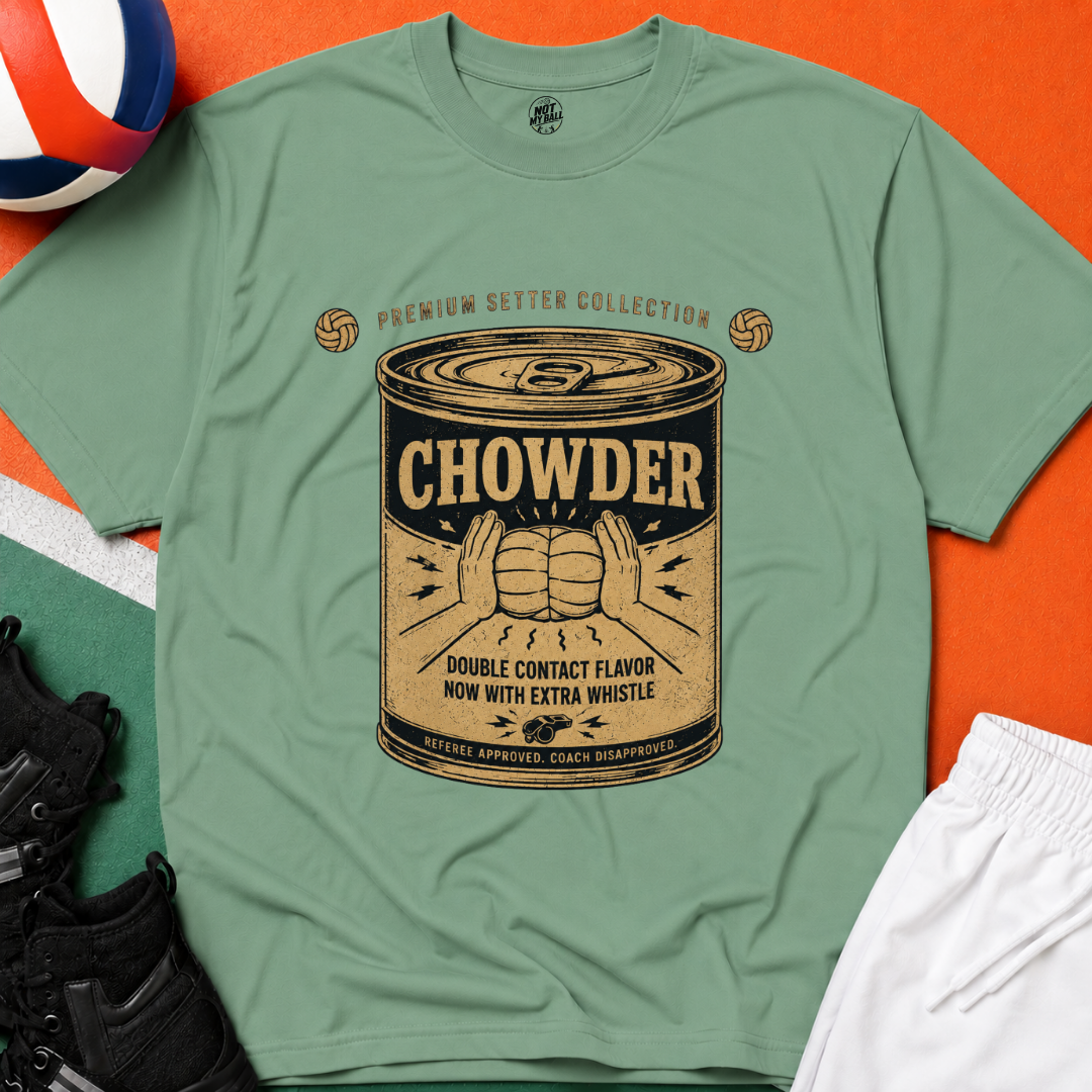 Chowder Can Volleyball T-Shirt