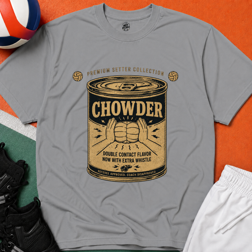 Chowder Can Volleyball T-Shirt