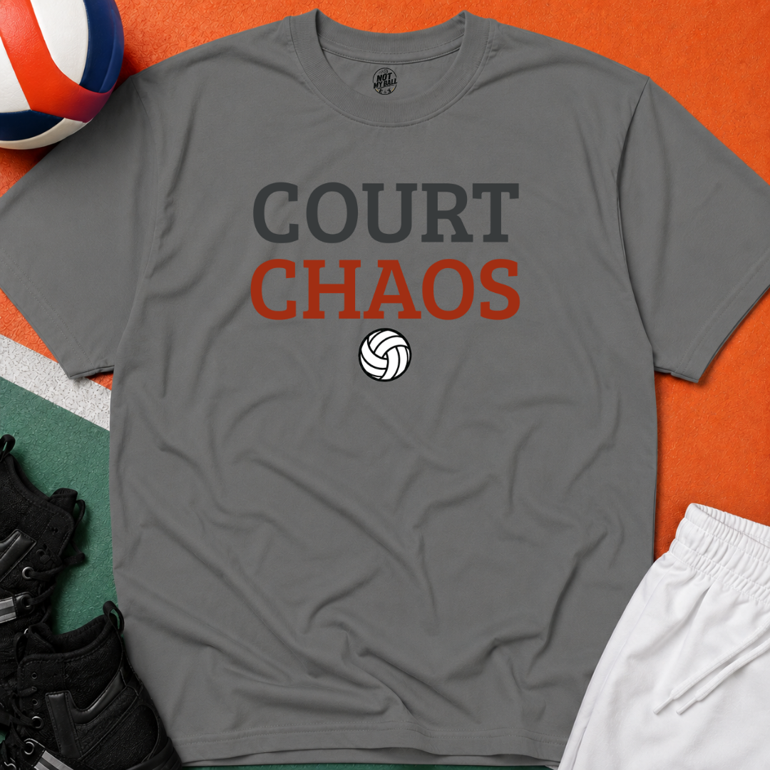 Court Chaos Volleyball T-Shirt