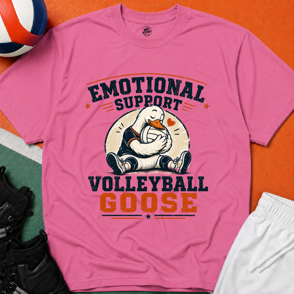 Emotional Support Volleyball T-Shirt