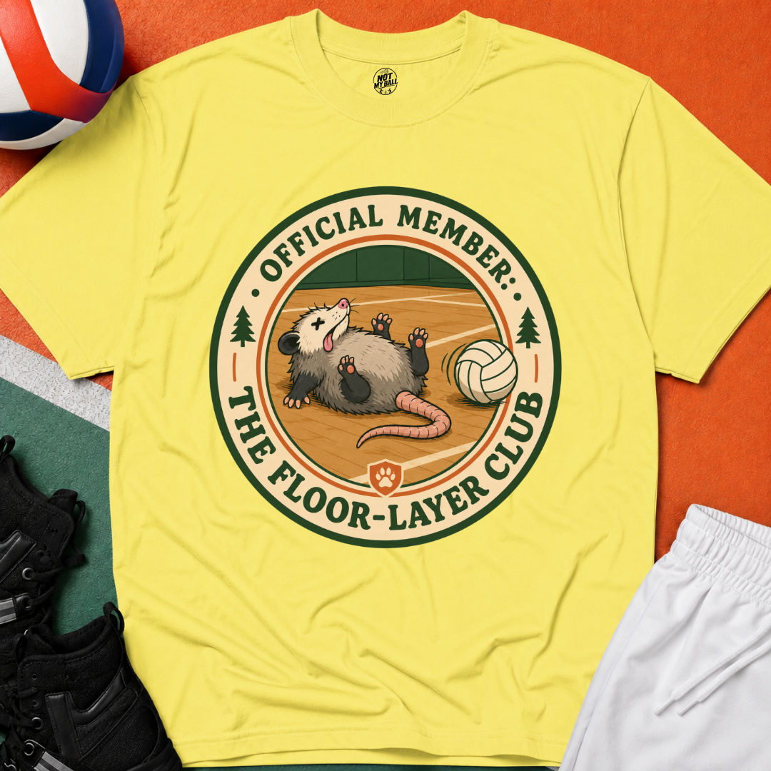 Floor Layer Club Volleyball T-Shirt