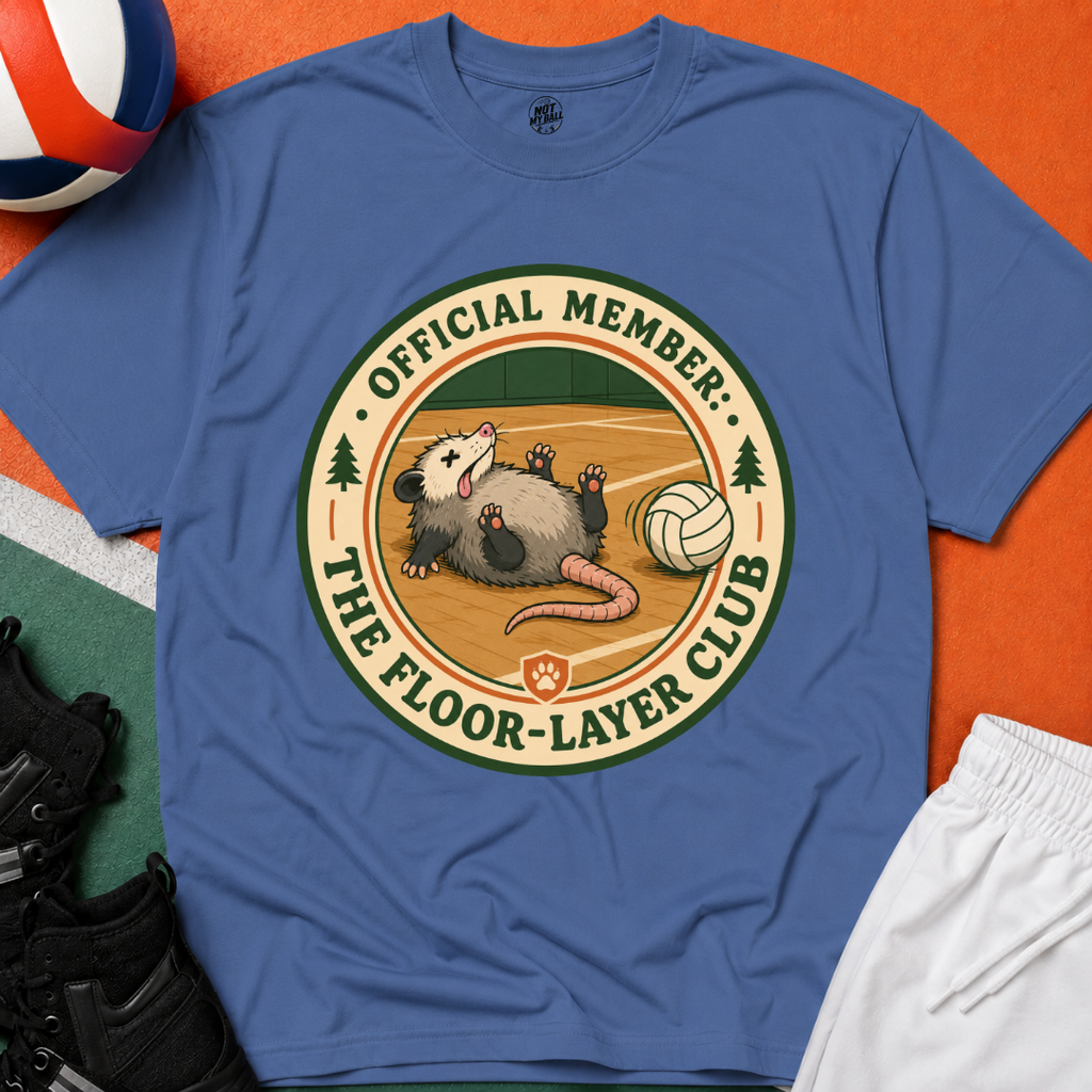 Floor Layer Club Volleyball T-Shirt