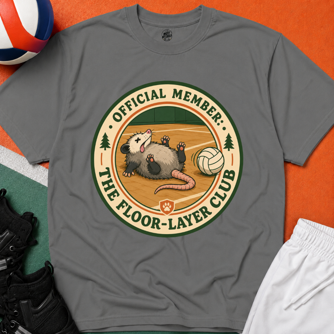 Floor Layer Club Volleyball T-Shirt