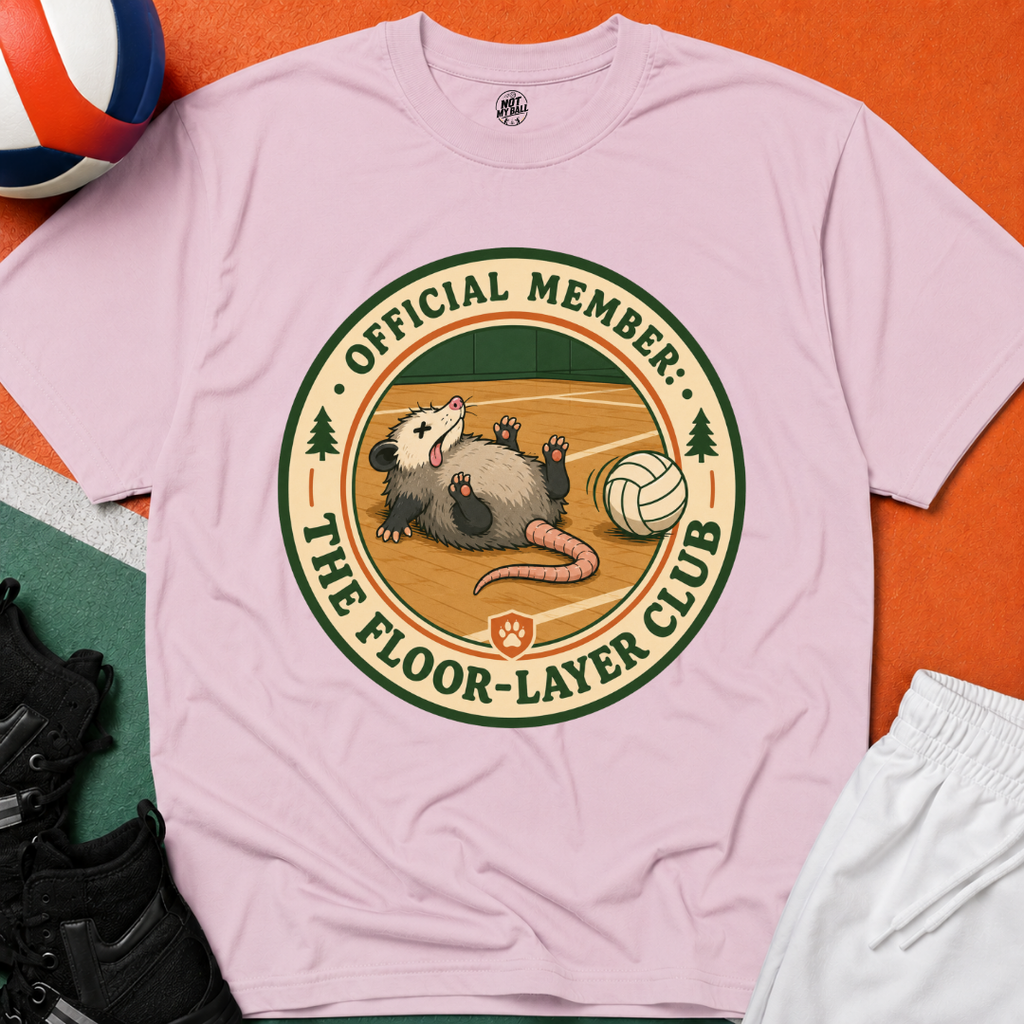 Floor Layer Club Volleyball T-Shirt