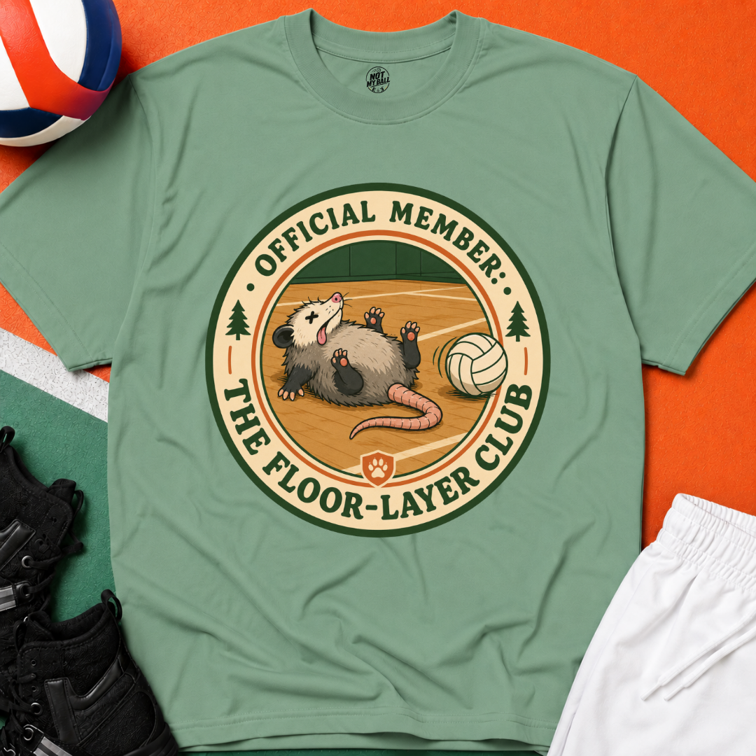 Floor Layer Club Volleyball T-Shirt