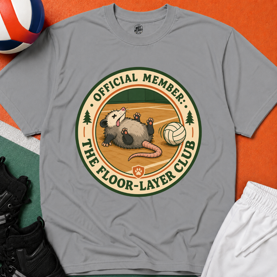 Floor Layer Club Volleyball T-Shirt