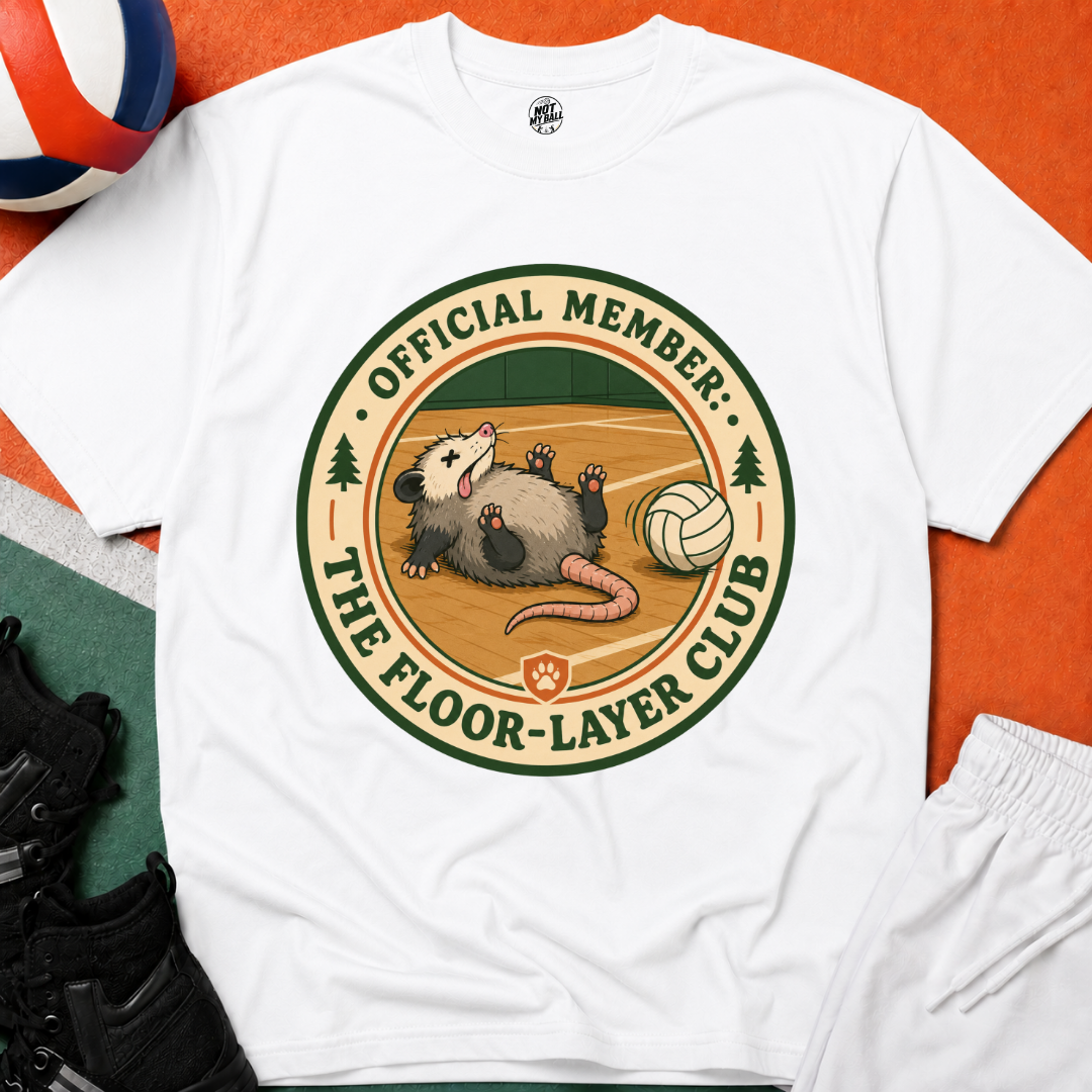 Floor Layer Club Volleyball T-Shirt