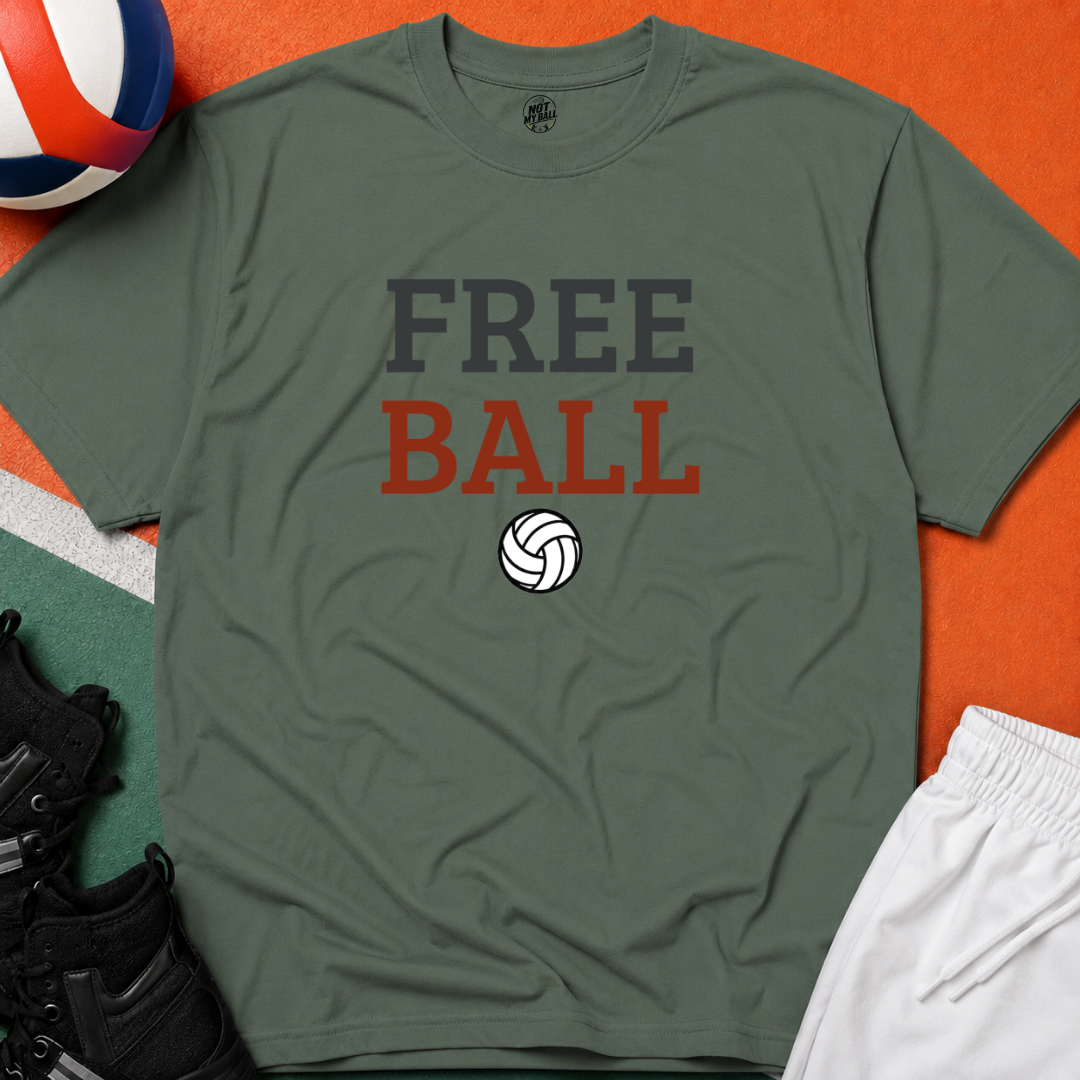 Free Ball Volleyball T-Shirt