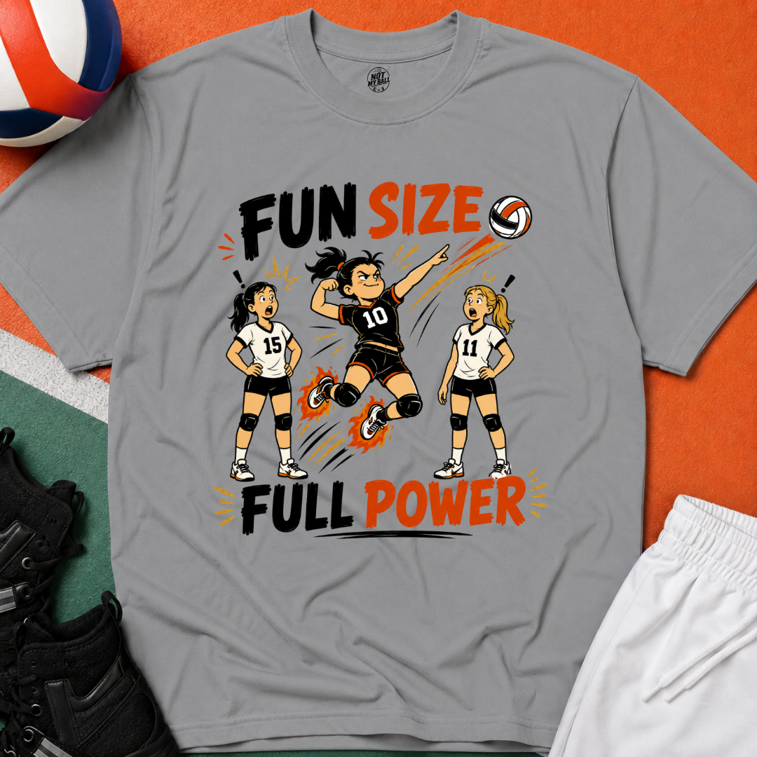 Fun Size Full Power Volleyball T-Shirt