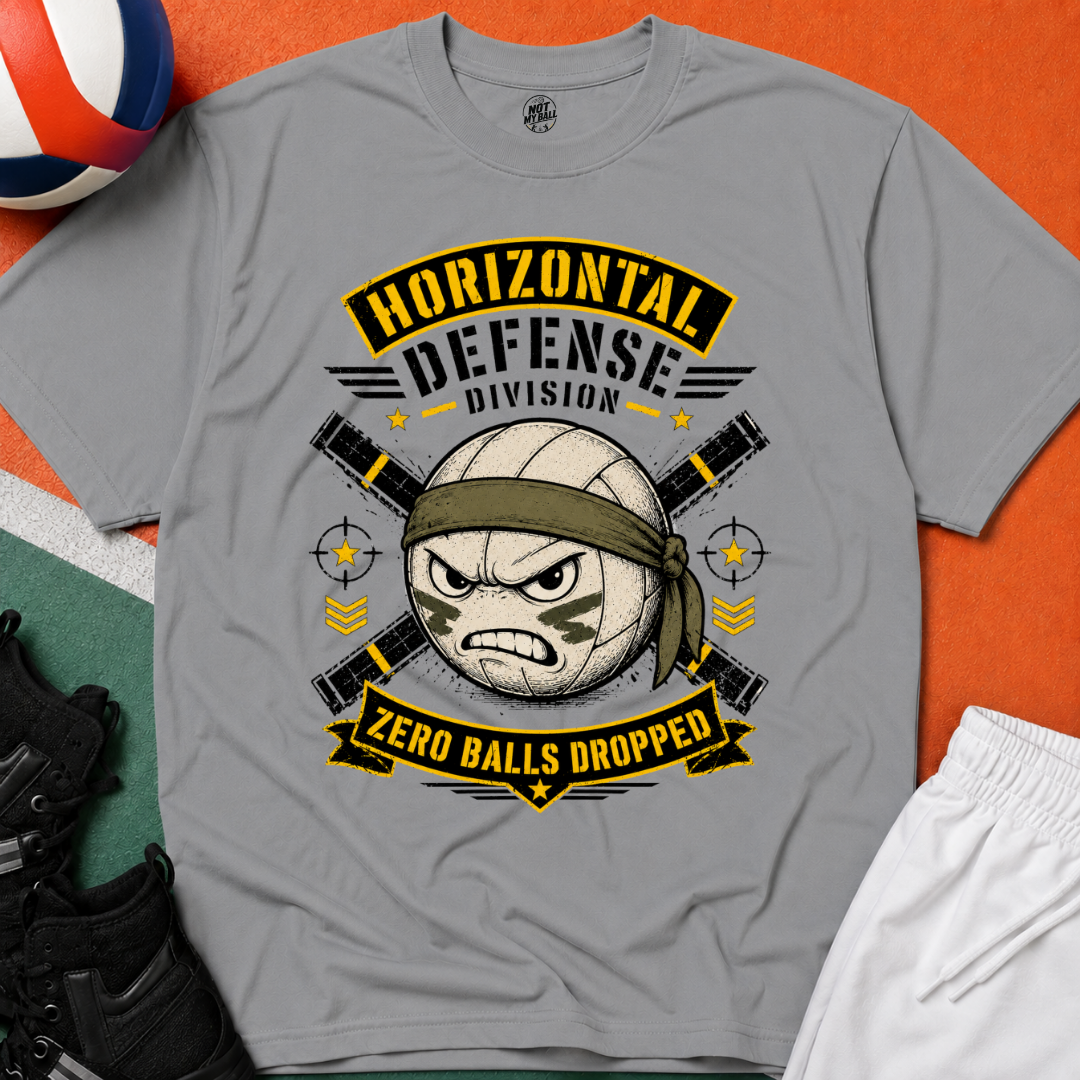Horizontal Defense Volleyball T-Shirt