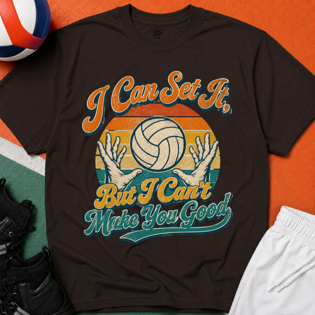 I Can Set It Volleyball T-Shirt