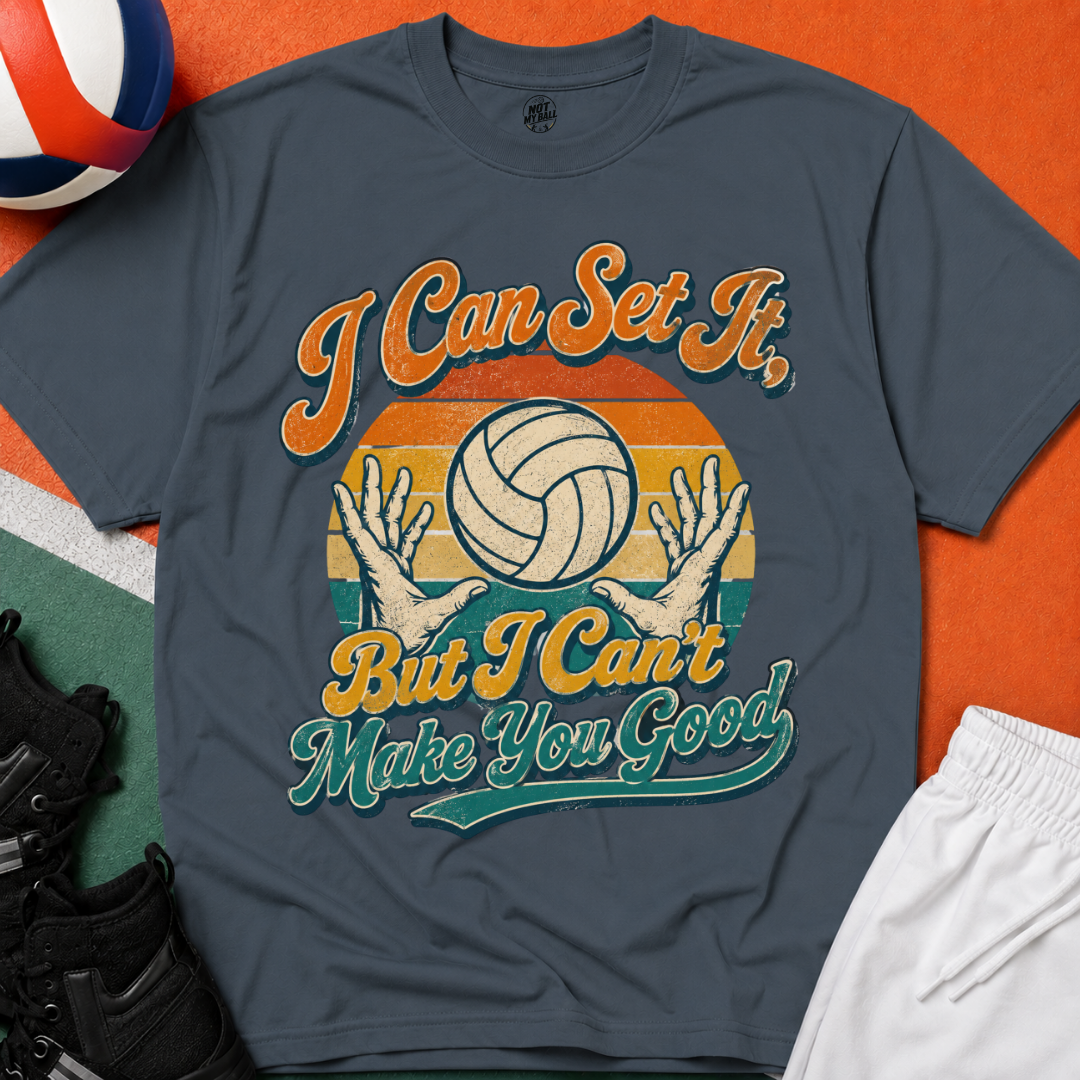 I Can Set It Volleyball T-Shirt