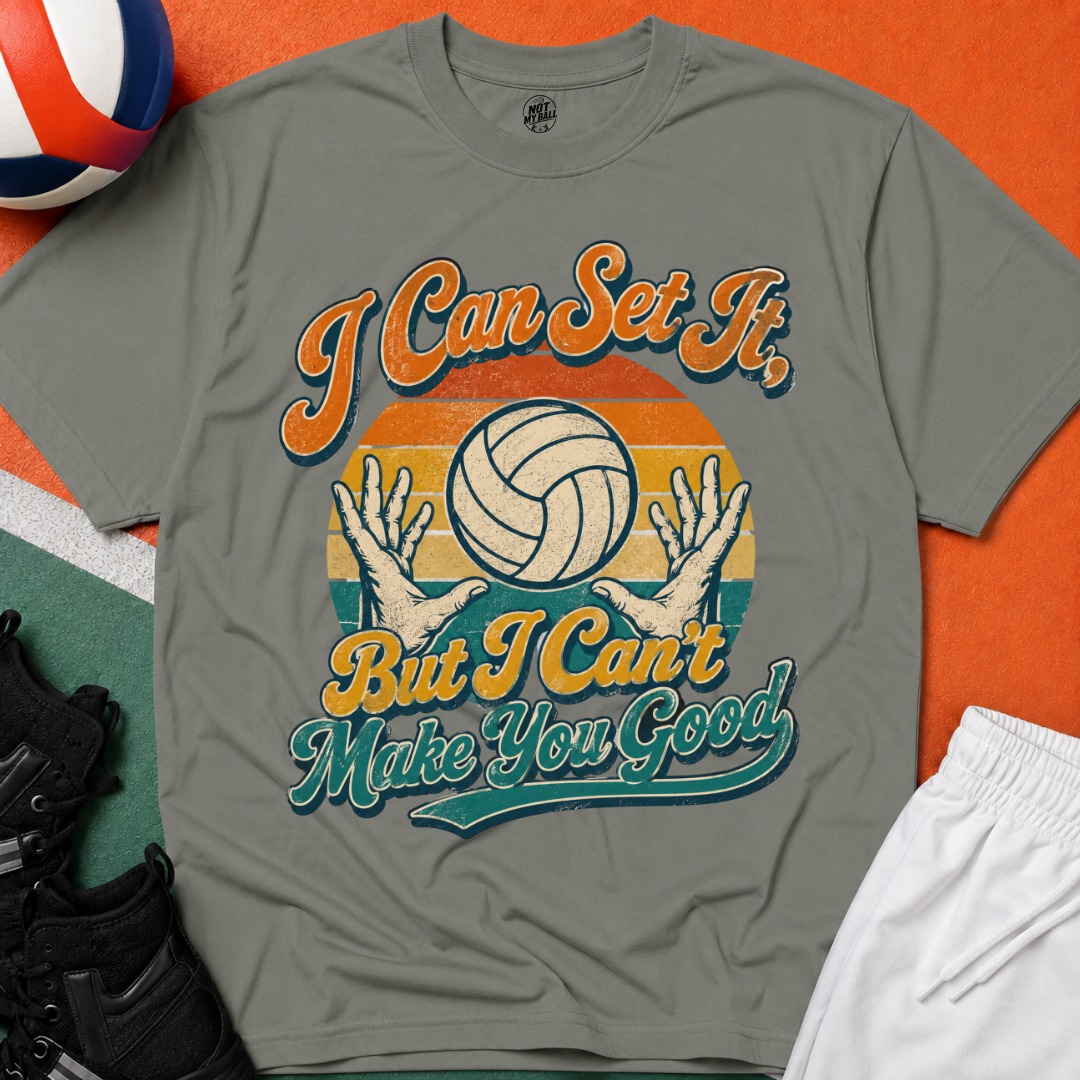 I Can Set It Volleyball T-Shirt